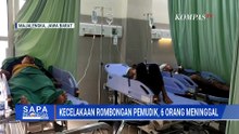 Kecelakaan Elf di Majalengka, 6 Tewas-Belasan Luka saat Rombongan Mudik ke Karawang | SAPA PAGI