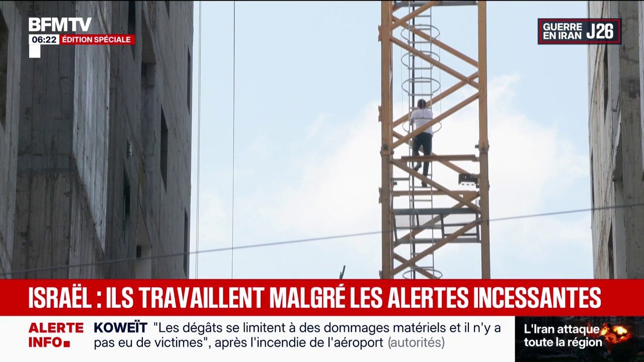 Guerre au Moyen-Orient: ces ouvriers israéliens "essentiels" qui ne peuvent pas s’abriter