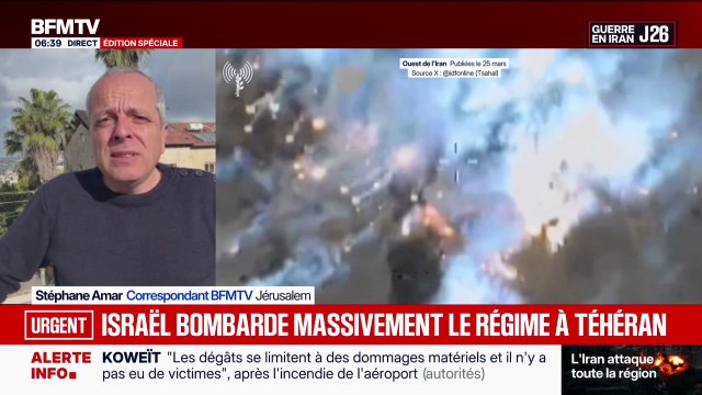 Guerre au Moyen-Orient: l'armée israélienne continue de bombarder Téhéran