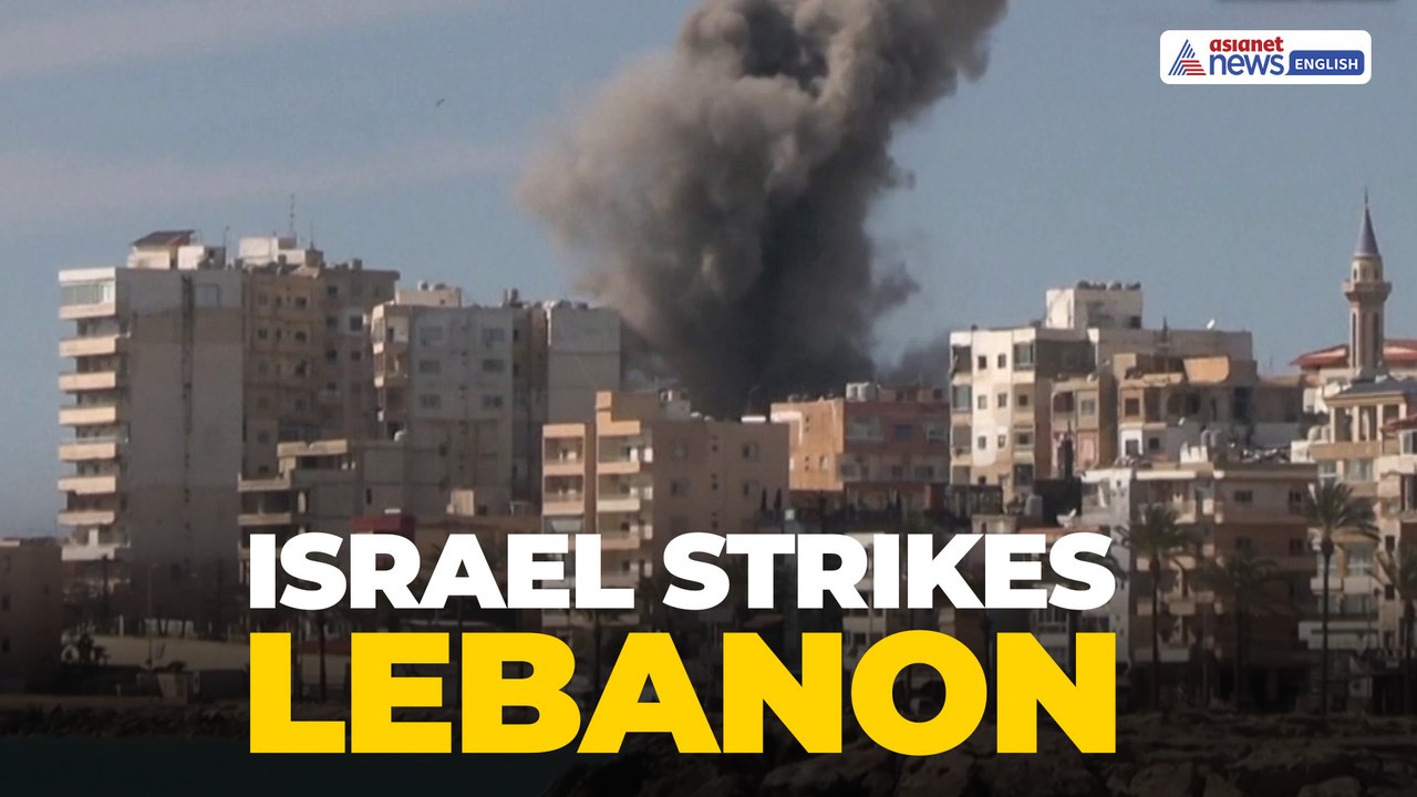 Massive Explosion in Lebanon’s Tyre After Israeli Airstrike | West Asia Tensions Soar