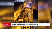 Çocukların kavgası ailelerin kanlı kavgasına dönüştü! Yaralılar var