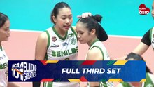 FULL THIRD SET (Semifinals) - Benilde Lady Blazers vs Perpetual Lady Altas | NCAA Season 101