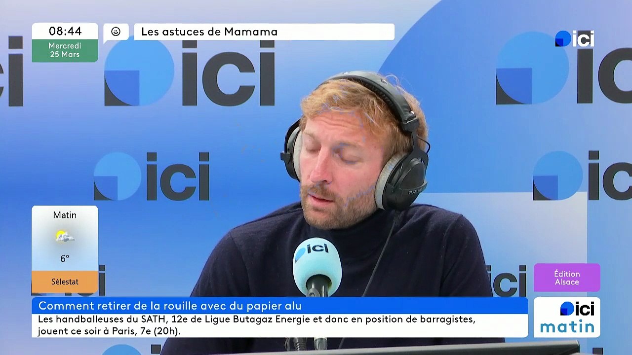 Astuces de Mamama 25/03 : enlever la rouille avec du papier alu