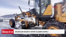 4 aydır ulaşıma kapalı olan 2 bin 600 rakımlı Bülbülan Geçidi’nde karla mücadele