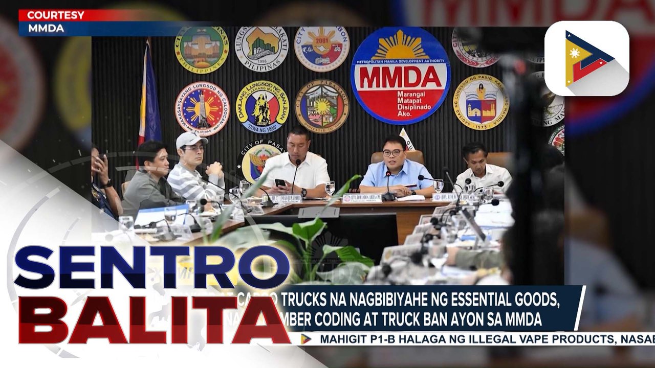 Fuel tanker at cargo trucks na nagbibiyahe ng essential goods, exempted na sa number coding at truck ban ayon sa MMDA
