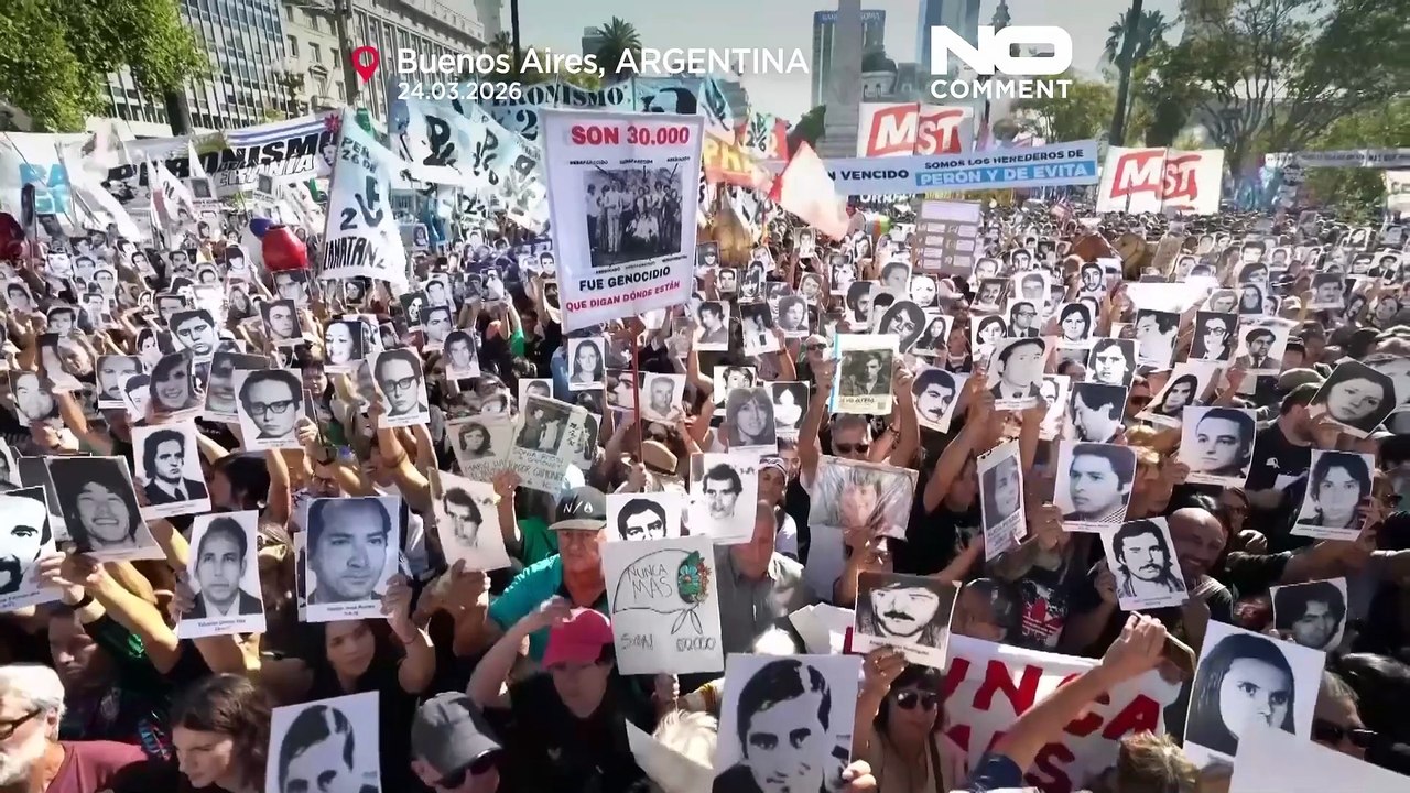 Argentina: multidão assinala 50 anos do golpe d...