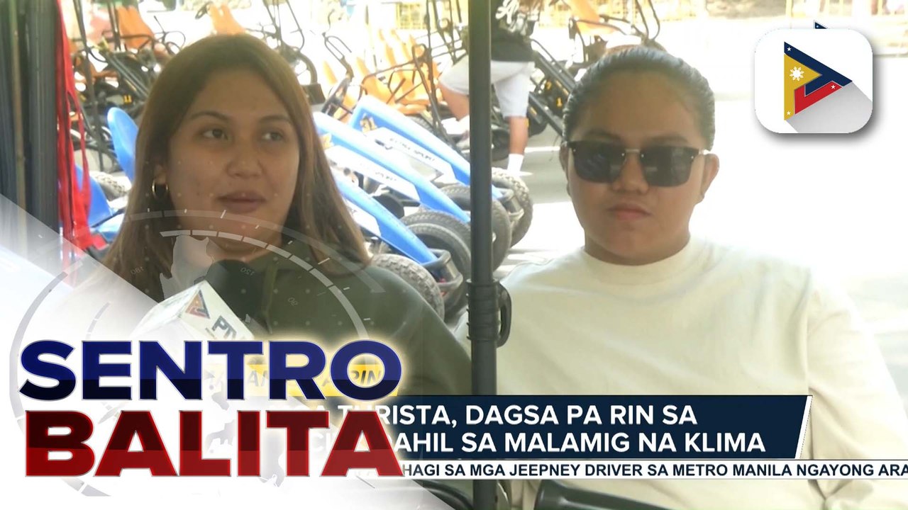 Mga turista, sinusulit ang malamig na klima sa Baguio City;  pagtaas ng heat index sa lungsod, hindi pa ramdam ayon sa PAGASA | ulat ni Brigitte Marcasi-Pangosfian - PTV Cordillera