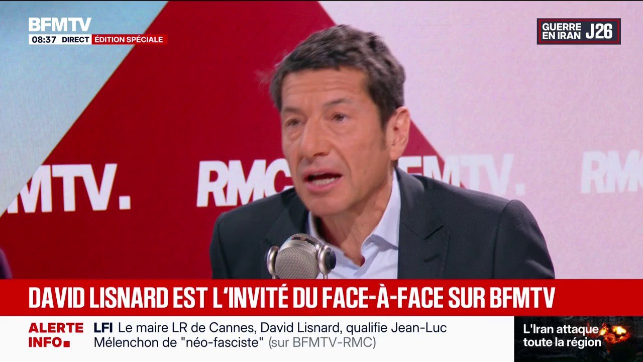 David Lisnard, maire de Cannes, est favorable à une primaire à droite, avec Nicolas Dupont-Aignan et Sarah Knafo