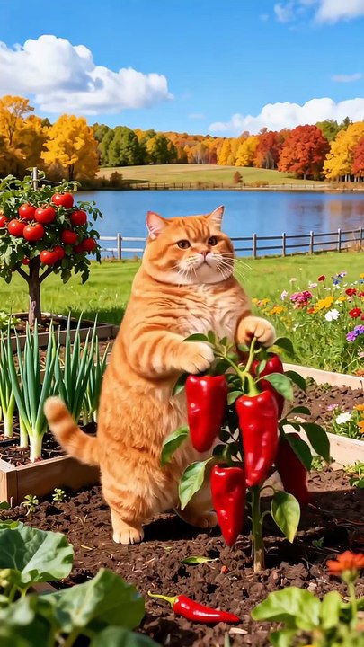 Mon chat adore les aubergines