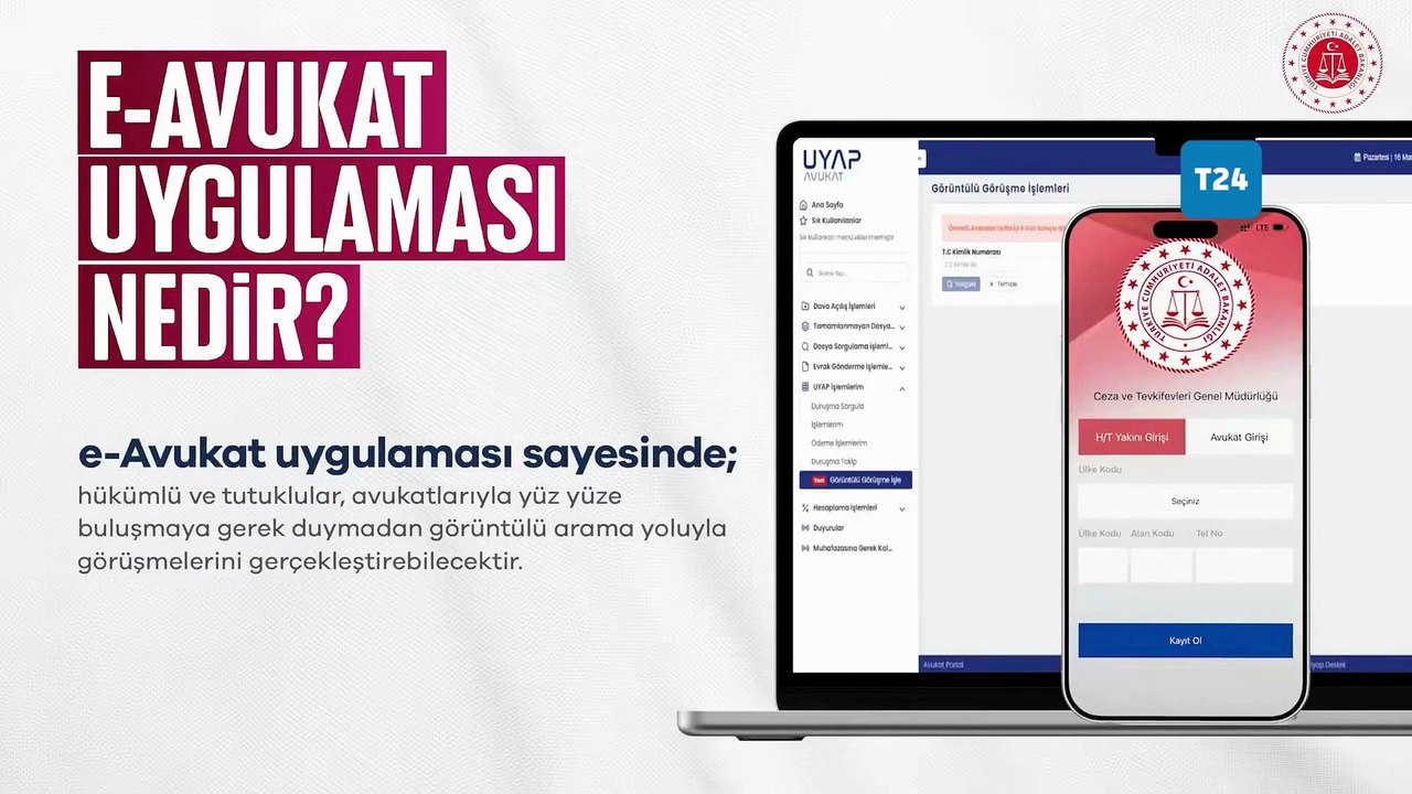 Adalet Bakanlığı’ndan yeni uygulama: Cezaevinde e-Avukat dönemi başlıyor