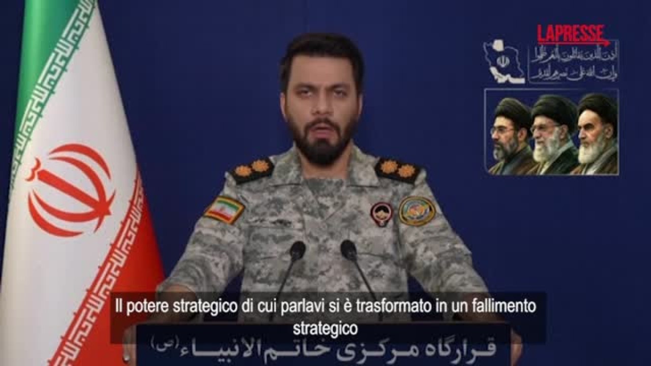 Portavoce militare di Teheran a Usa: «Non mascherate la sconfitta con un'ipotesi di accordo»