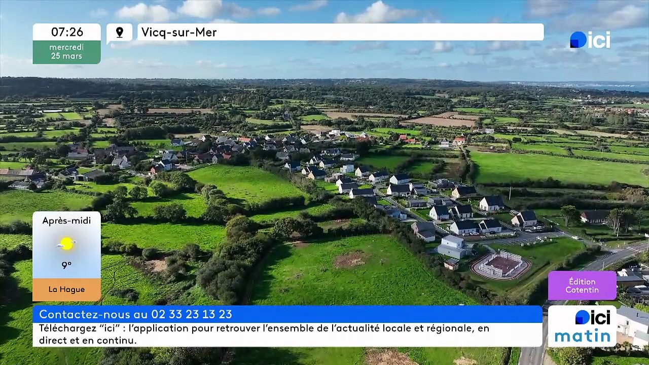 25/03/2026 - ici matin par ici Cotentin en vidéo