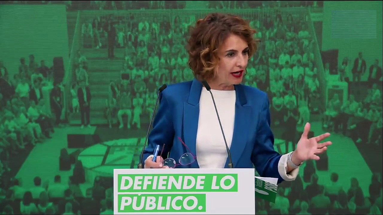 Patetismo máximo: «Chiqui» Montero se halaga a sí misma antes de ir al matadero electoral en Andalucía