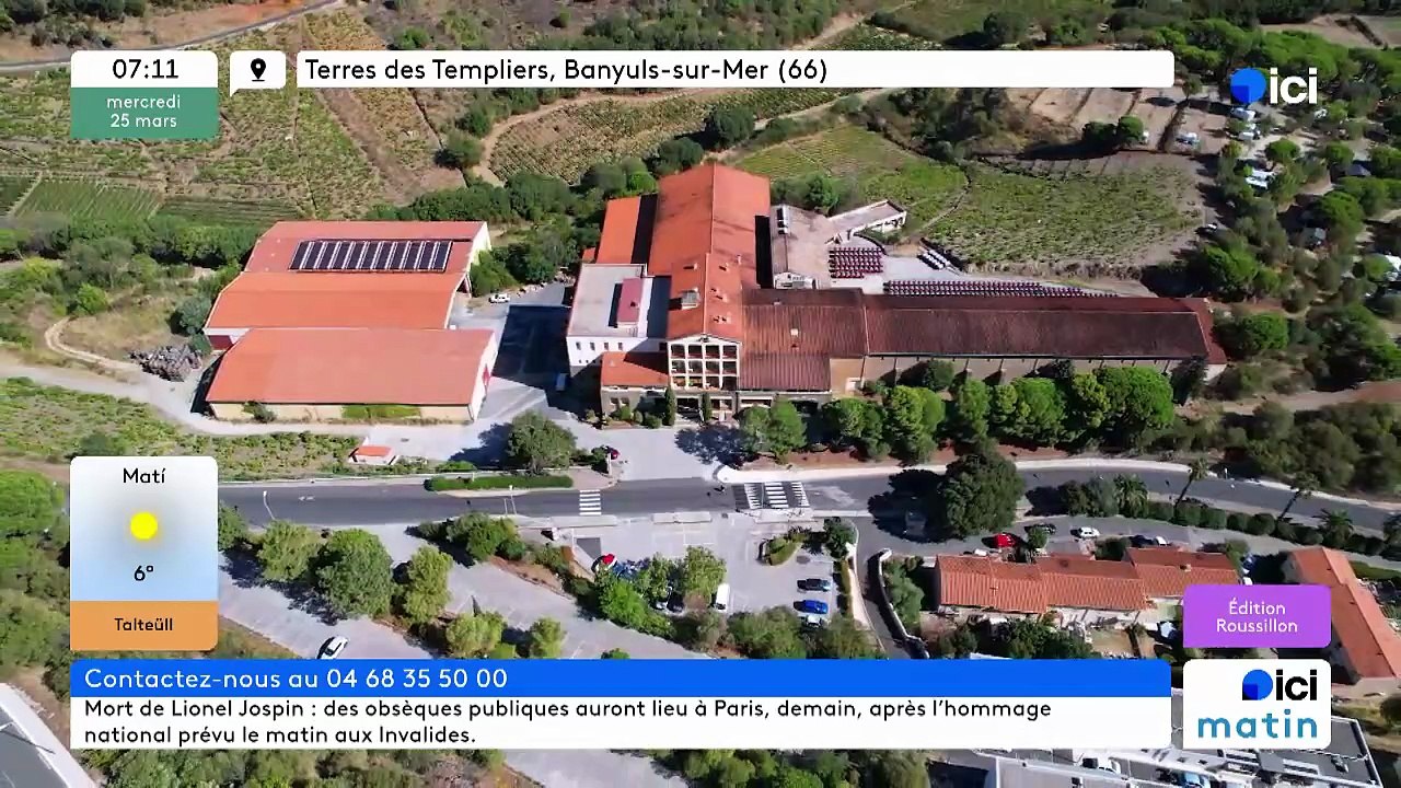 25/03/2026 - ici matin par ici Roussillon en vidéo