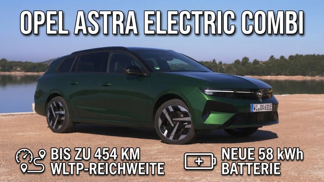 Opel Astra Sports Tourer Electric Klover Grün Metallic im Check 2026
