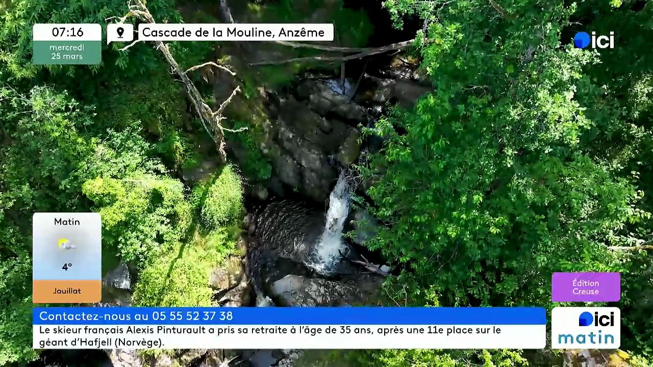 25/03/2026 - ici matin par ici Creuse en vidéo