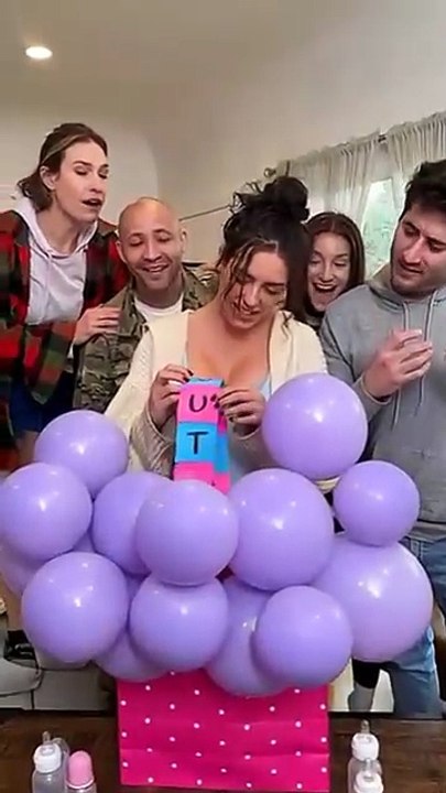 A beautiful gender reveal Share the Joy!! 💕✨🥹