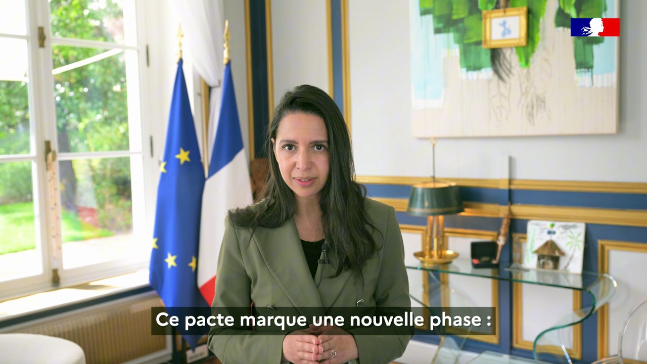 Intervention de Naïma Moutchou pour le lancement du Pacte de refondation économique et sociale pour la Nouvelle-Calédonie - le 25 mars 2025 à Oudinot