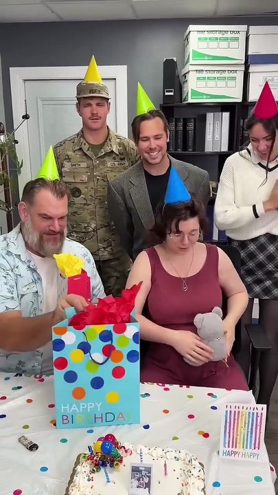 Soldier surprises his wife on her birthday and finds out what happened while he was away 🤯❤️❤️