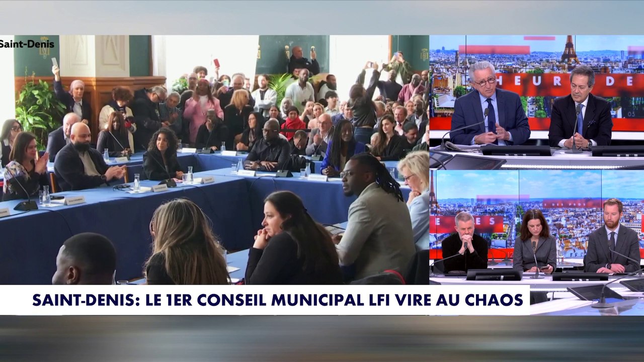 Saint-Denis : le premier conseil municipal LFI vire au chaos