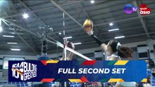 FULL SECOND SET (Semifinals) - San Beda Lady Red Spikers vs Letran Lady Knights | NCAA Season 101