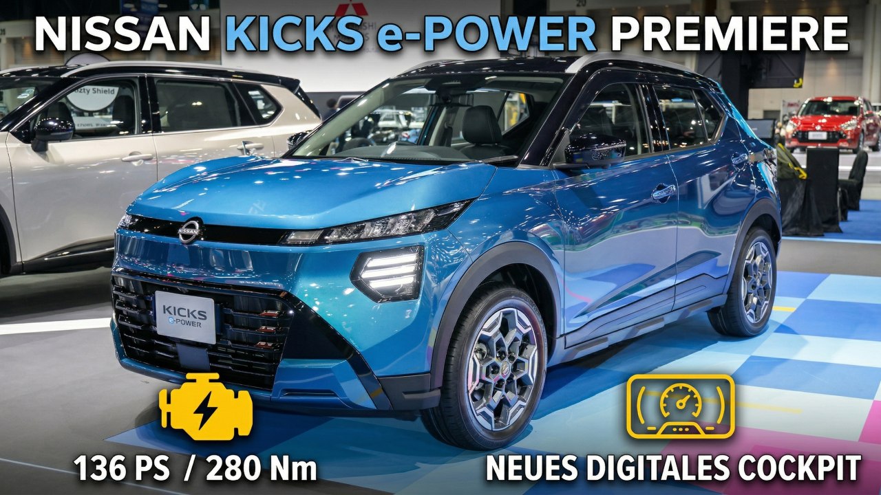 2026 Nissan Kicks e-Power vorgestellt: Design, Features & Leistung