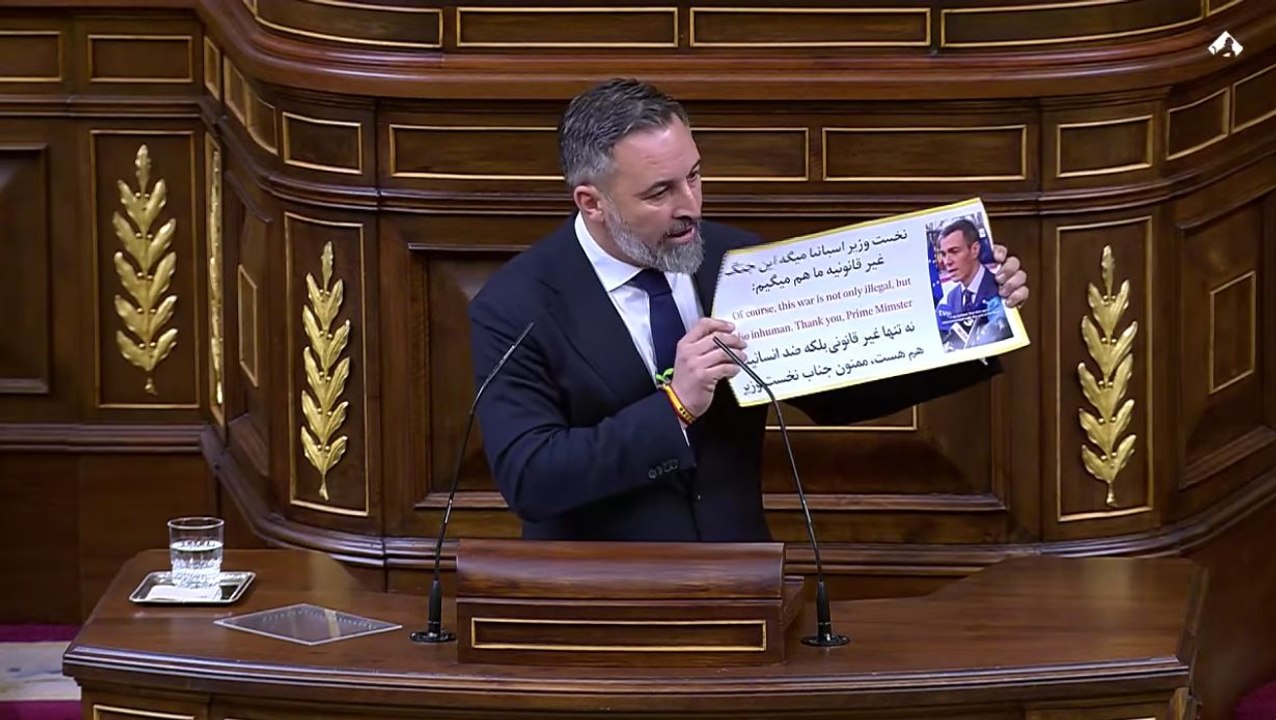 Abascal derriba de un plumazo la chulería de Sánchez con el 'No a la Guerra': "Usted solo es valiente con los huevos de los demás"