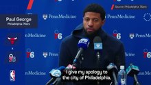 'I let people down' - 76ers' George on 25-game PED suspension