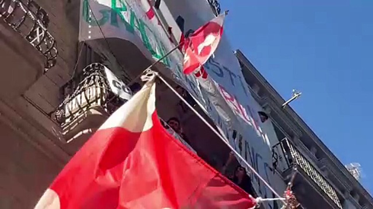 “El próximo desahucio de este bloque será el 15 de abril. Nosotros estaremos aquí otra vez para demostrar la fuerza de la lucha por la vivienda"