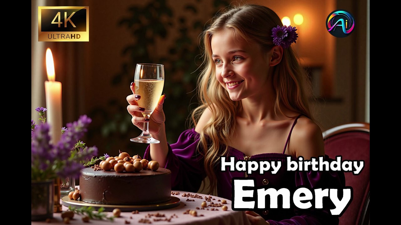 Happy Birthday Emery 🎉 – AI Animated Song 2026 | Best Happy Birthday Song with Name