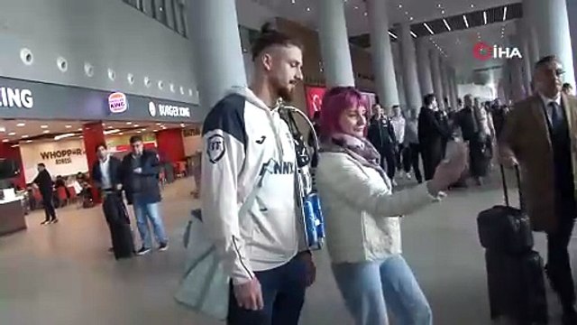 Romanya Milli Takımı, İstanbul’a geldi | Ajansspor | IHA