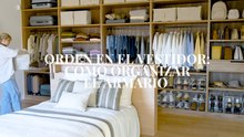 Orden en el vestidor: cómo organizar el armario