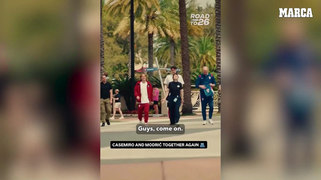 El reencuentro Casemiro-Modric en Orlando que emociona al madridismo