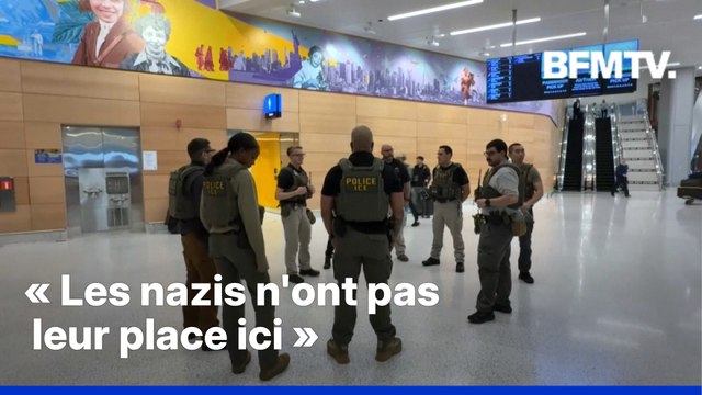 « ICE dehors maintenant ! »: les agents de la police de l'immigration, en renfort dans certains aéroports américains, critiqués