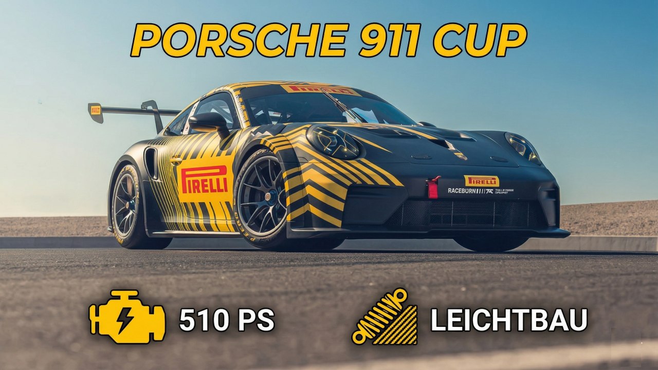 Porsche 911 Cup Race Car (992.2) – Renntechnik pur ohne Kompromisse