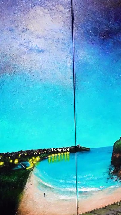 Artist Diane Griffiths talks about her artwork for the Newquay Door Art Trail