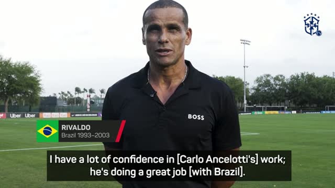 Rivaldo backs Ancelotti to win Brazil the World Cup
