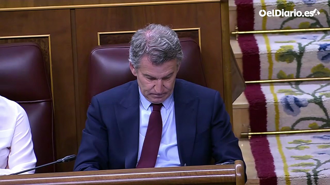 Sánchez, a Feijóo: "¿No sabe usted poner a Huelva en el mapa, pero si sabe usted dónde están las armas nucleares en Irán?"