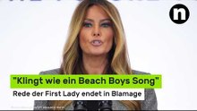 Melania Trump: "Klingt wie ein Beach Boys Song" - Rede der First Lady endet in Blamage