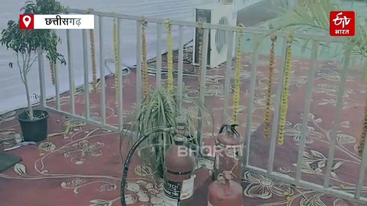 बलौदाबाजार से बड़ी खबर, सीएम के दौरे में बड़ा हादसा टला, एसी यूनिट में वायर जलने से मची अफरा-तफरी