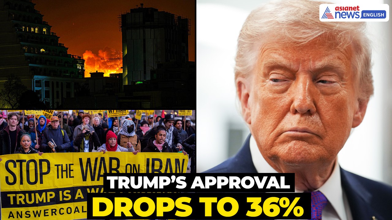 Trump’s Approval Drops to 36% | Americans React to Iran War & Inflation