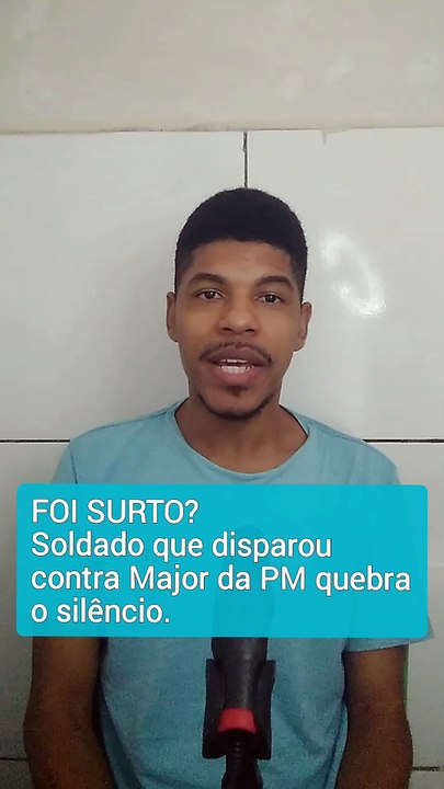 Revelado! Porque a soldado disparou contra a Major em Salvador