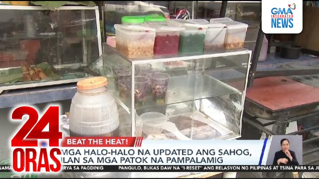 Ice cream na lasang suman, kakanin o may sili, ilan sa mga patok na pampalamig | 24 Oras