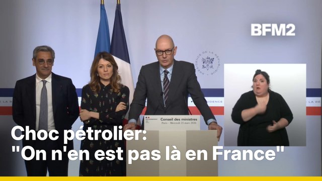 Le ministre français de l'Economie regrette ses propos sur un choc pétrolier en France 