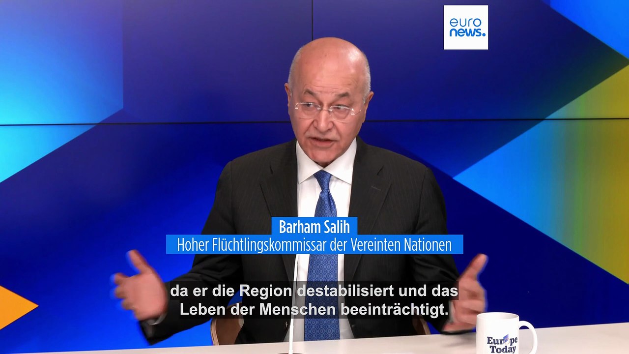 UNHCR-Chef zu Euronews: Millionen Vertriebene durch Iran-Krieg