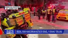 Drone Klaster dan Rudal Iran Serang Israel, Sirene dan Ledakan Menggema di Kota Tel Aviv