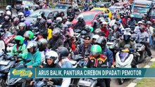 Arus Balik Pantura Cirebon Padat, Antrean Pemudik Capai 500 Meter di Simpang Pemuda