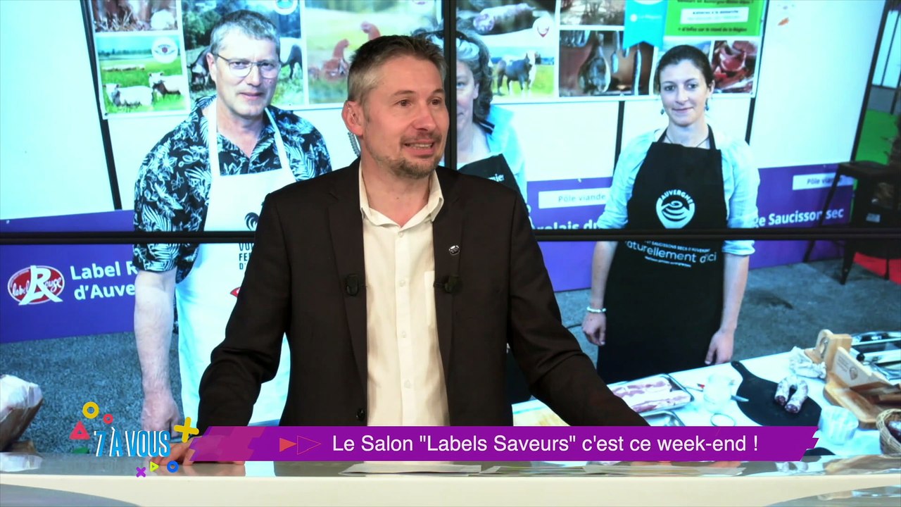Retrouvez "7 à vous" avec Rémi Pupier et ses chroniqueurs pour les bons plans "sorties" ligériens et des sujets qui parlent de vous ! Zoom cette semaine sur le Salon "Labels Saveurs", il se déroule Parc-Expo de Saint-Etienne