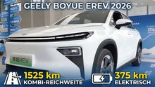 Geely Boyue EREV 2026: So gut ist der neue China-SUV wirklich