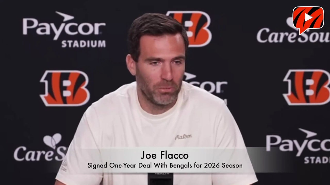 Joe Flacco Has Chip on Shoulder After Signing With the Cincinnati Bengals